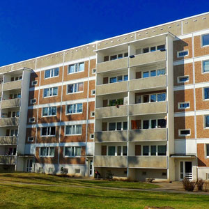 Property and apartments on Sharekaro